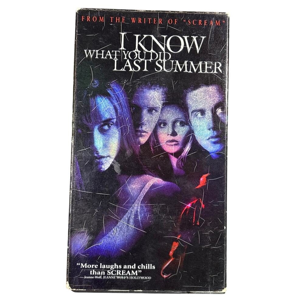 I Know What You Did Last Summer (VHS,1998) Horror Scary Jennifer Love Hewitt 90s